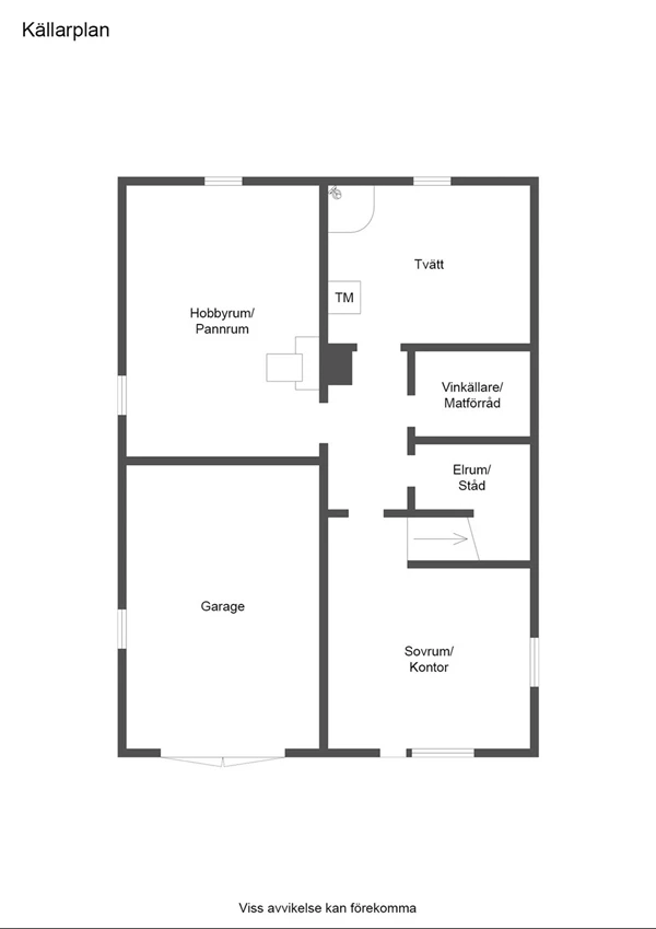 Sousterrängplan